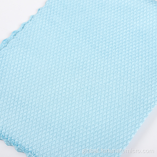 Microfiber Rags high quality Microfiber Glass Cleaning Cloths Manufactory